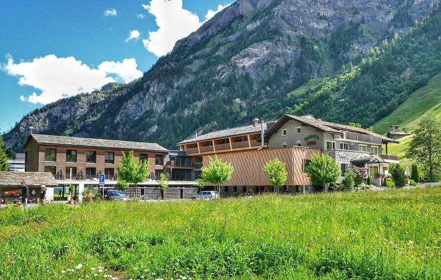 Hotel Rovanada in Vals - Sommer